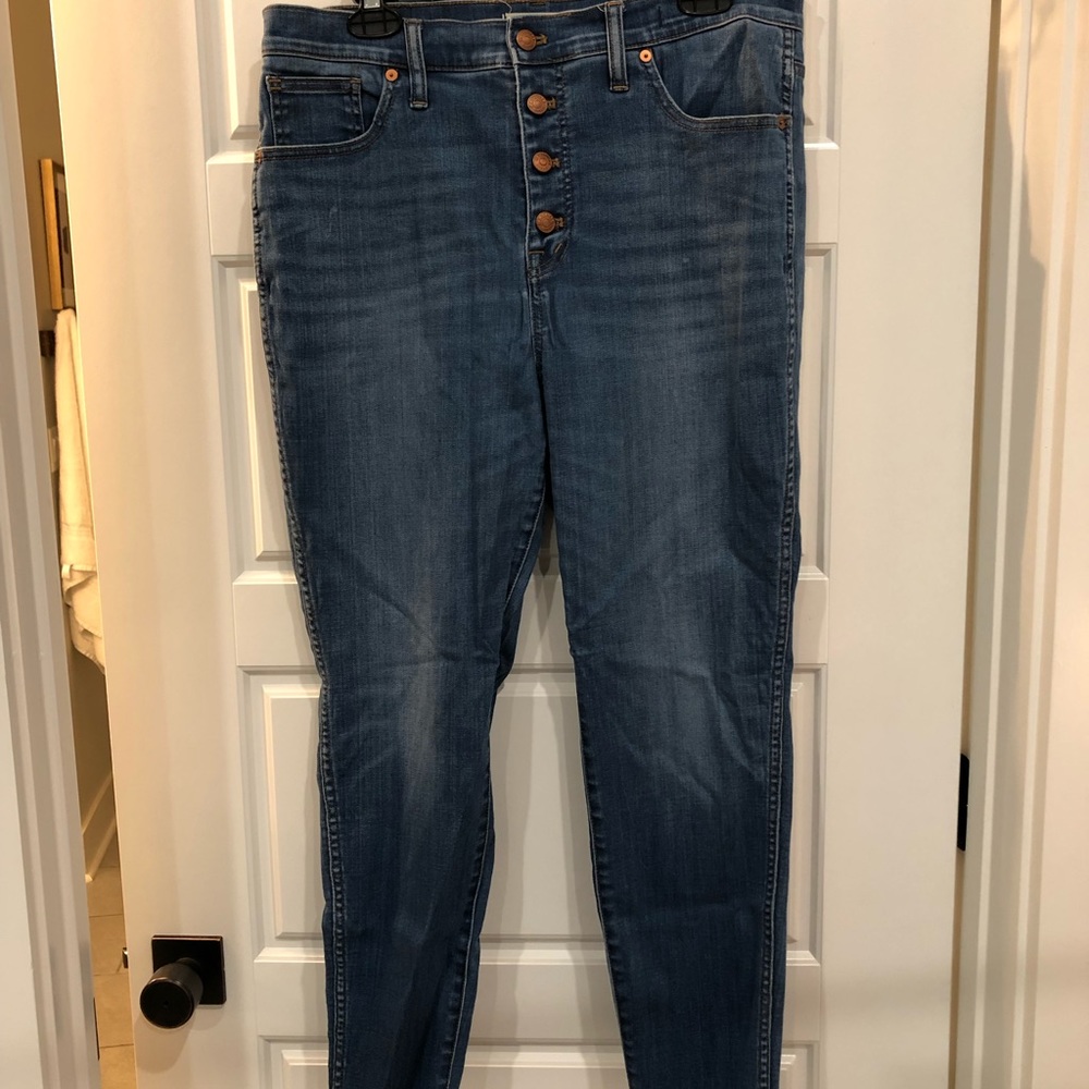 Madewell 10” High-Rise Skinny Crop